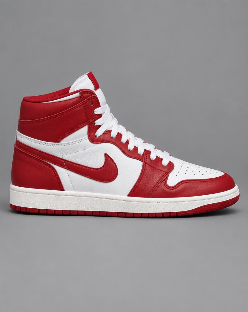 Red & White High-Tops